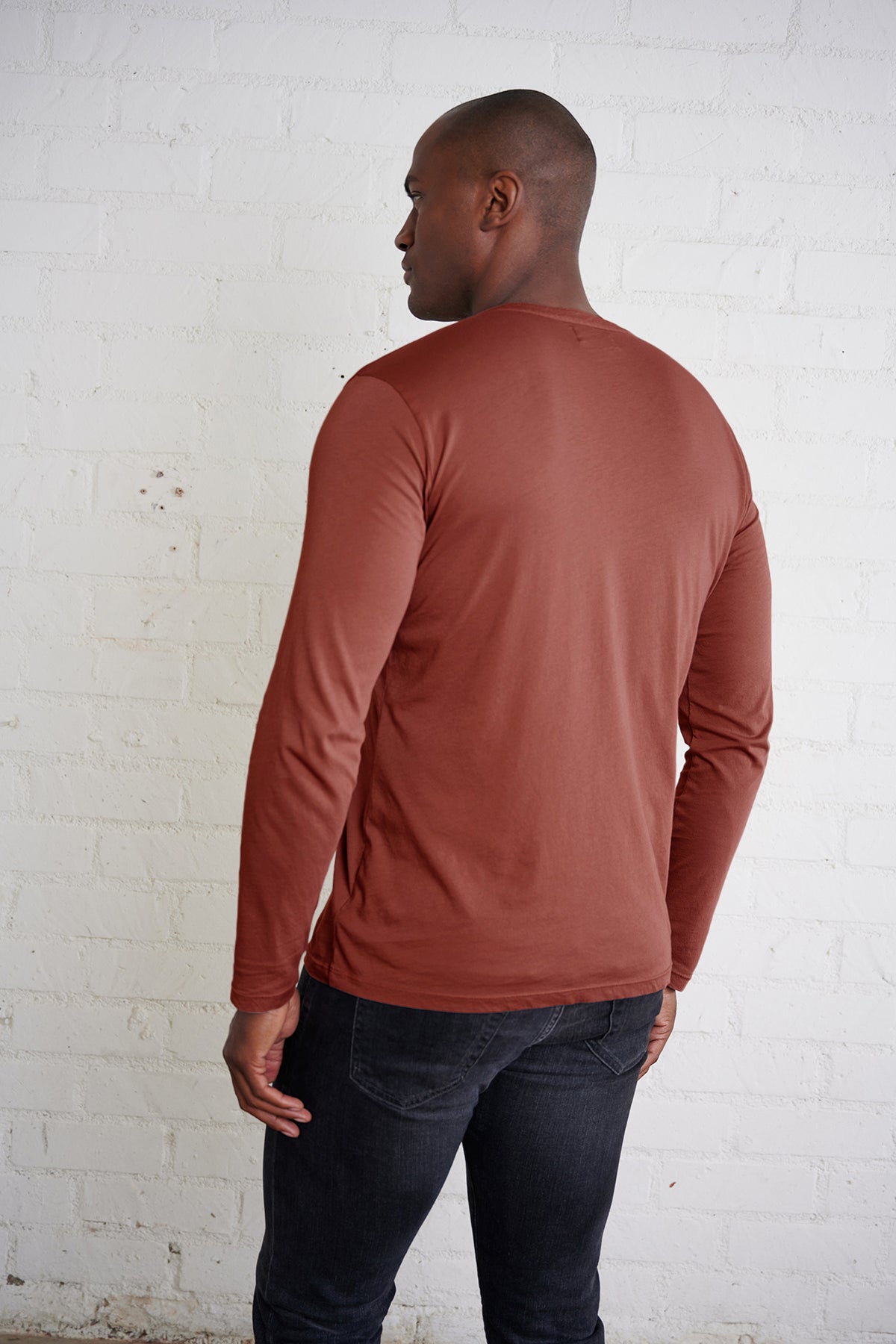ALVARO COTTON JERSEY HENLEY - Velvet Staging 2.0-26916043784388