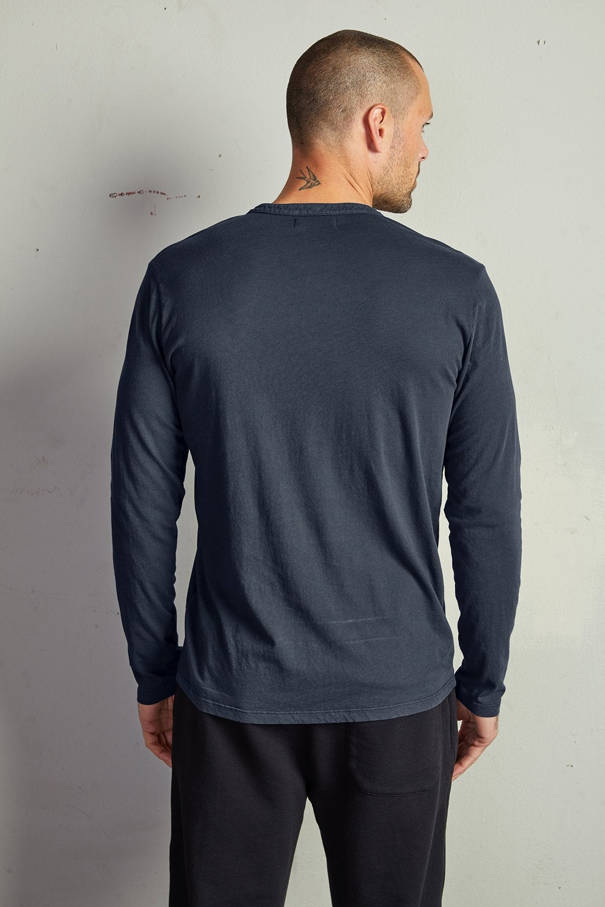 ALVARO COTTON JERSEY HENLEY - Velvet Staging 2.0-26916042145988