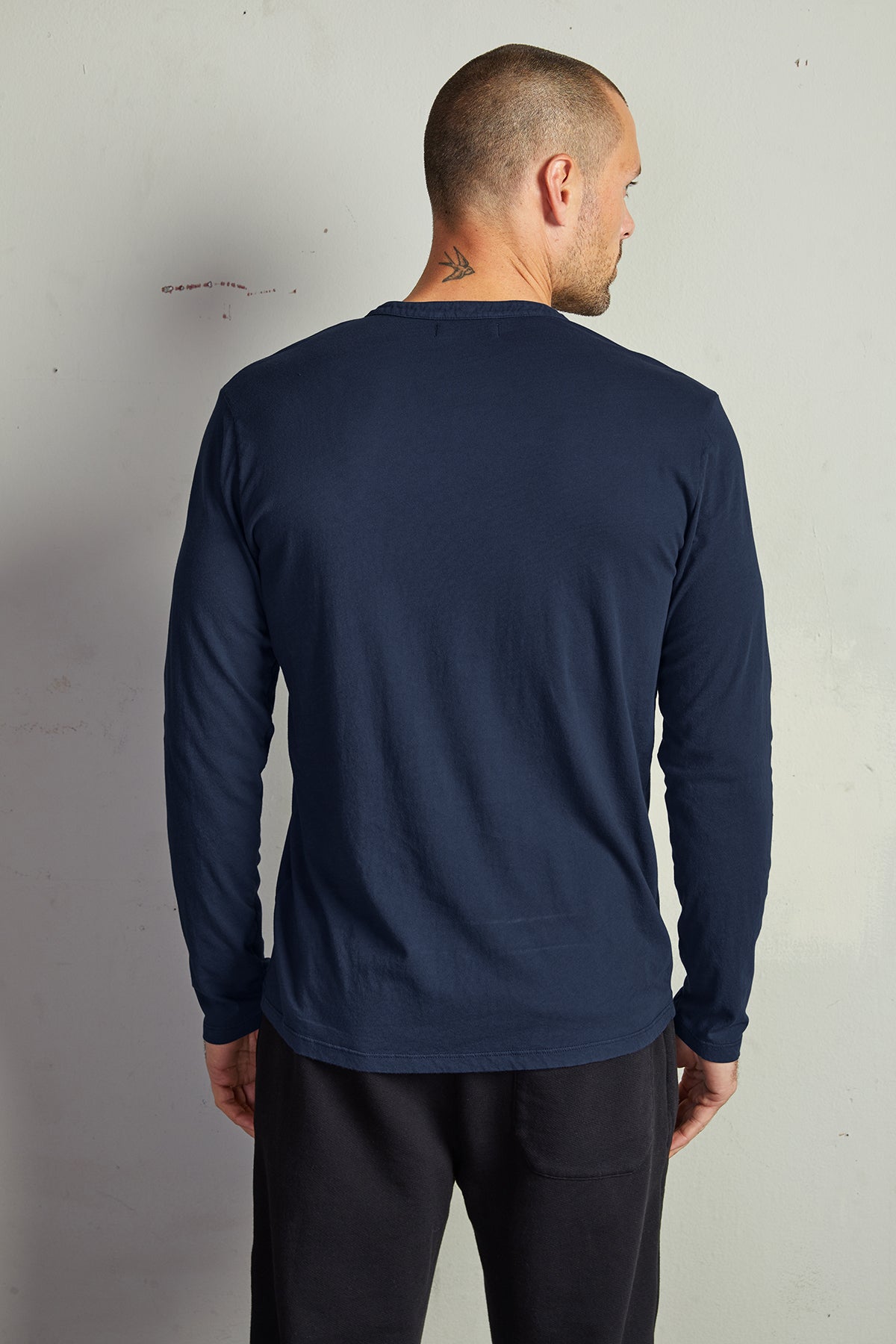   ALVARO COTTON JERSEY HENLEY - Velvet Staging 2.0 