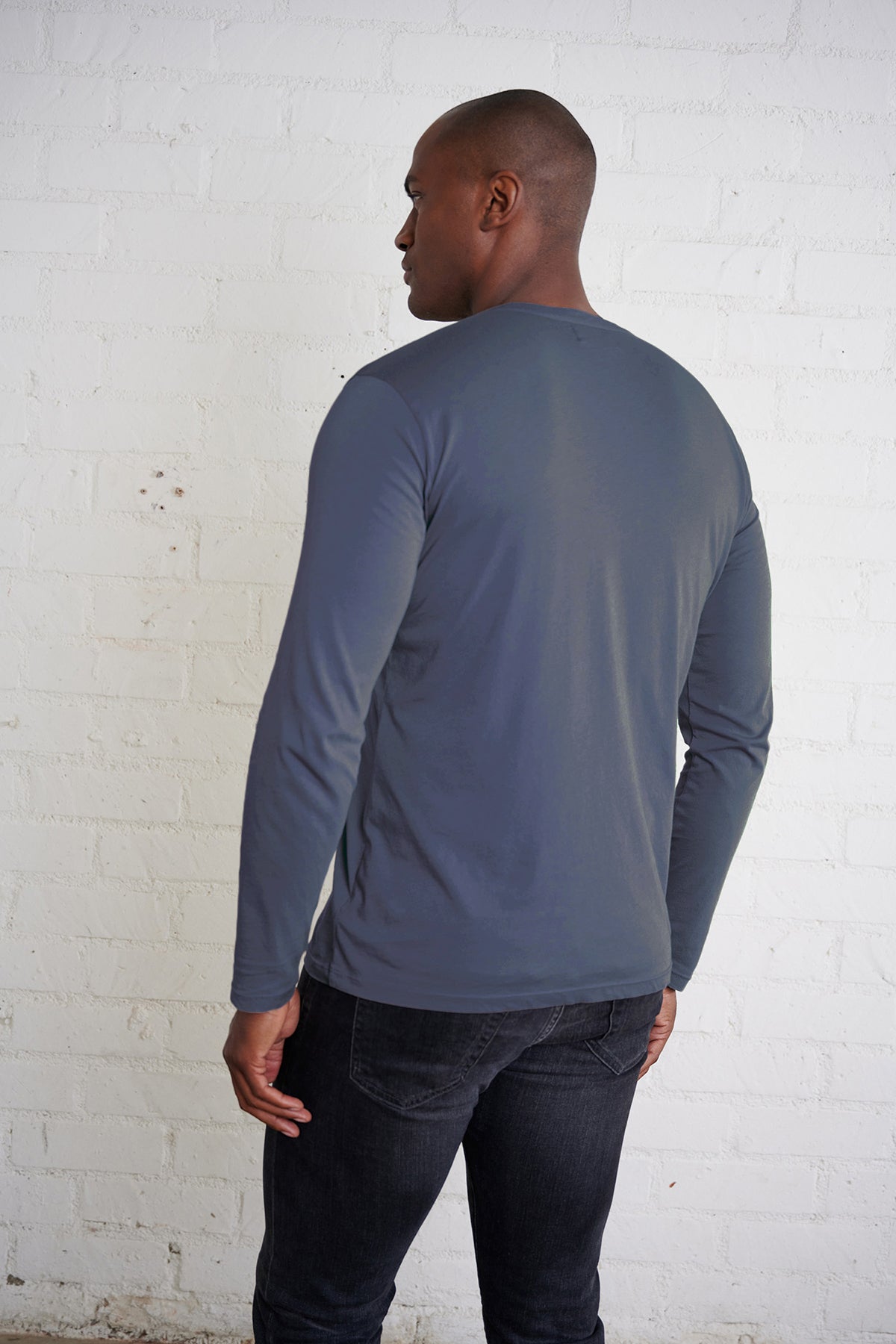 ALVARO COTTON JERSEY HENLEY - Velvet Staging 2.0