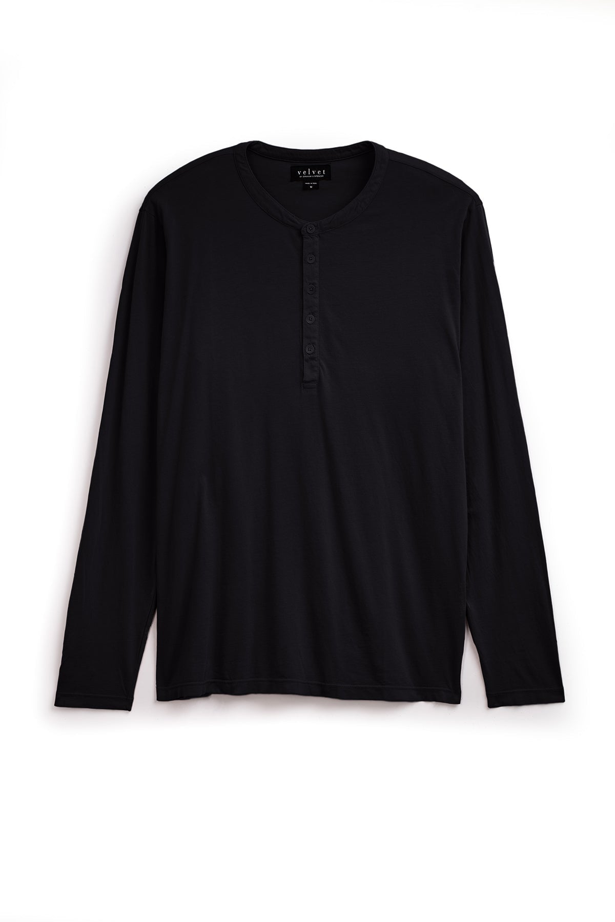   ALVARO COTTON JERSEY HENLEY - Velvet Staging 2.0 