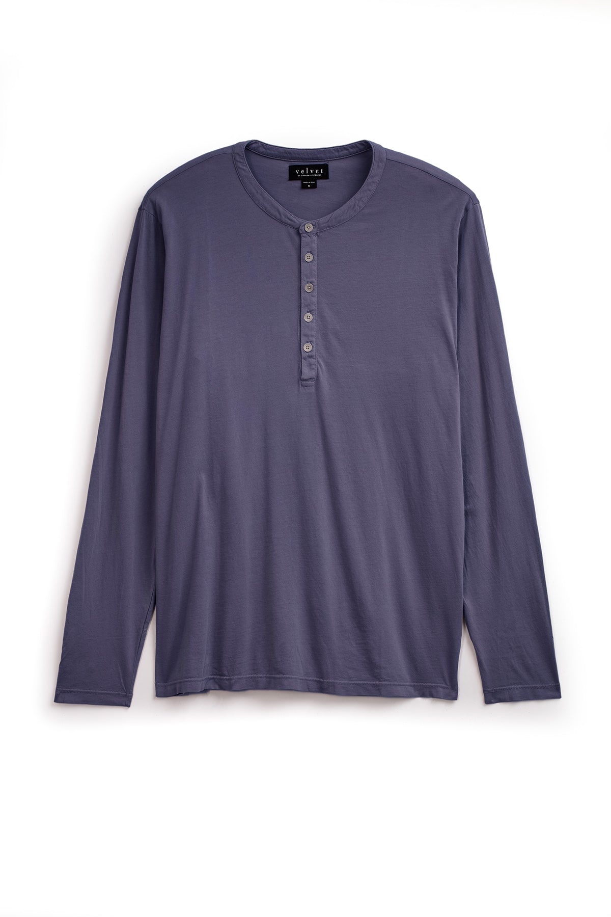 ALVARO COTTON JERSEY HENLEY - Velvet Staging 2.0