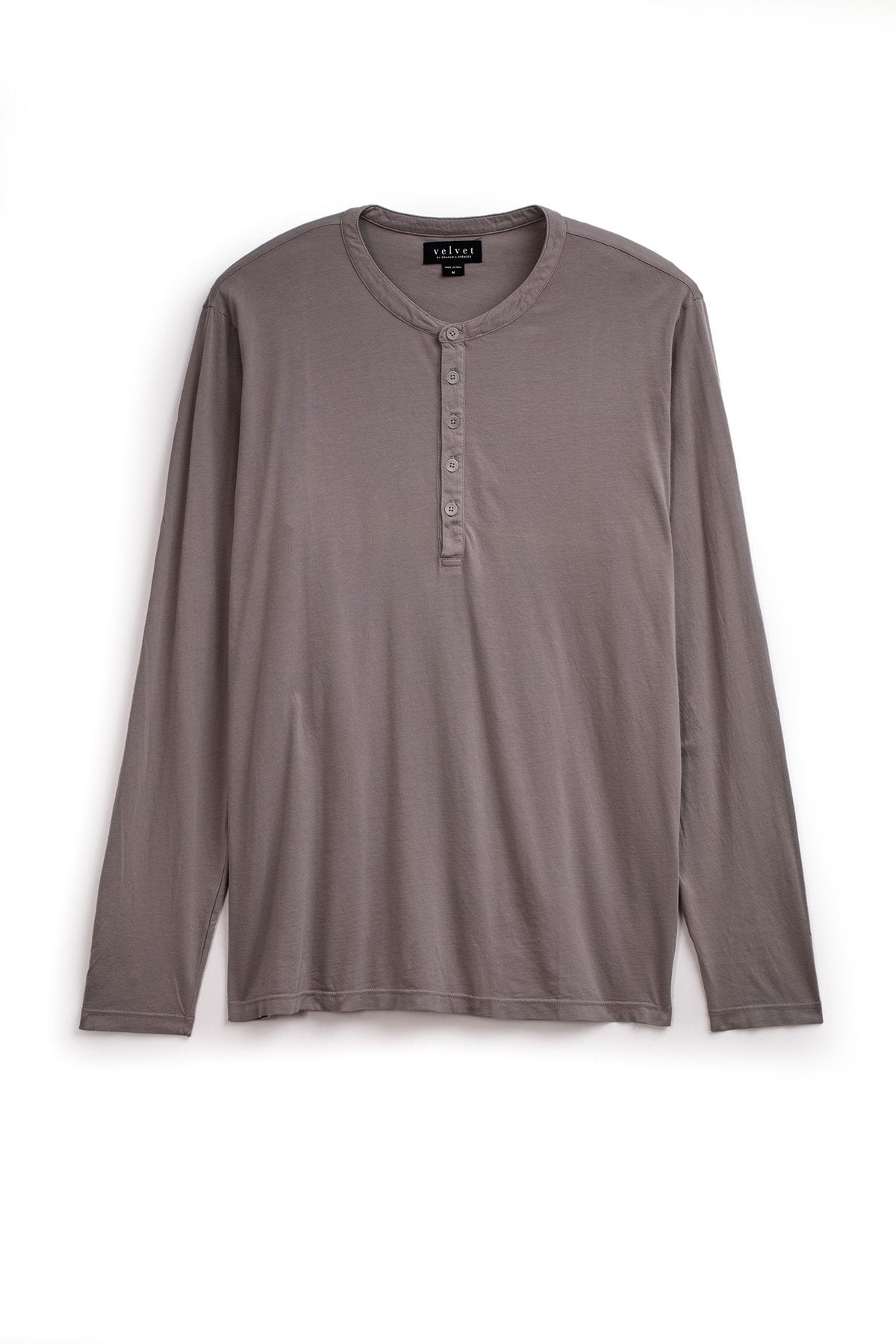 ALVARO COTTON JERSEY HENLEY - Velvet Staging 2.0-26916041982148