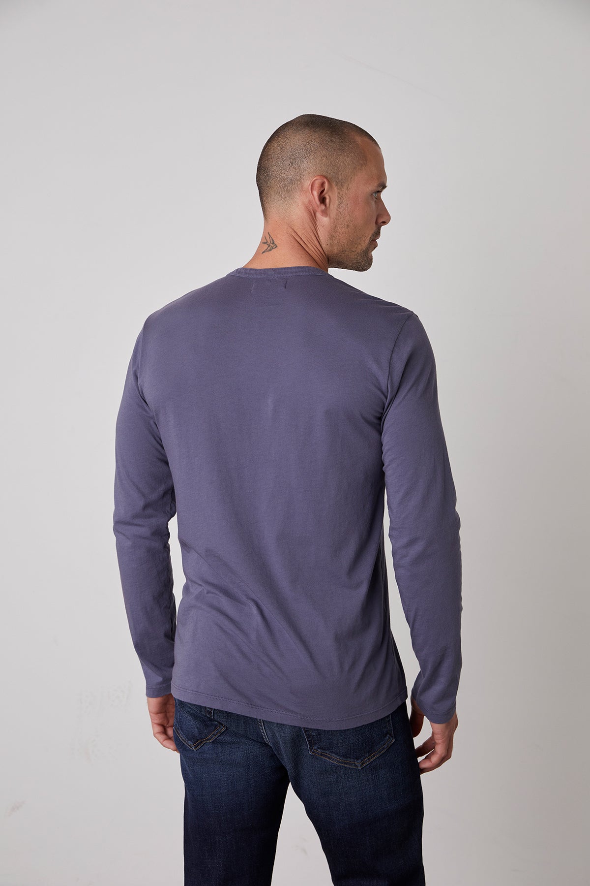 ALVARO COTTON JERSEY HENLEY - Velvet Staging 2.0-26916044112068