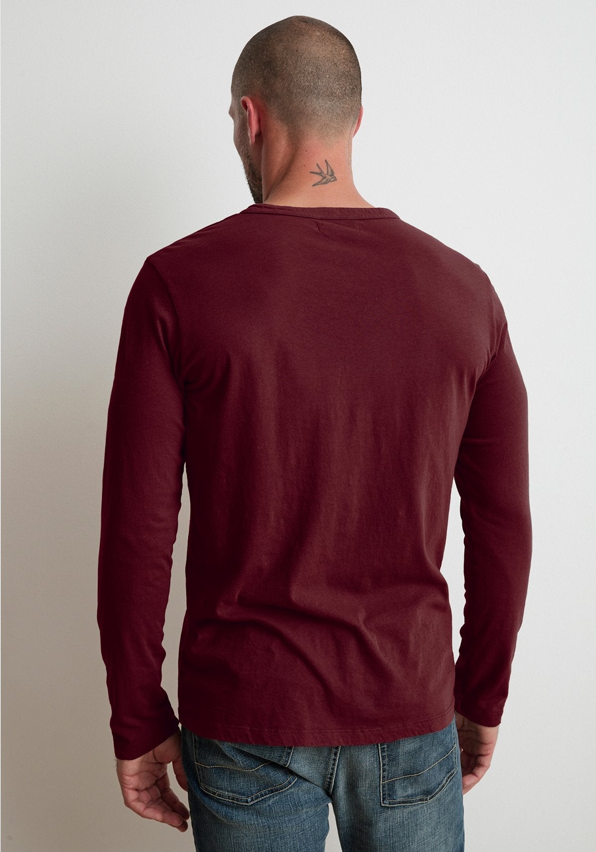 ALVARO COTTON JERSEY HENLEY - Velvet Staging 2.0-26916042277060