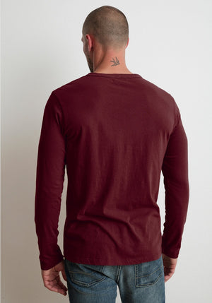 ALVARO COTTON JERSEY HENLEY - Velvet Staging 2.0