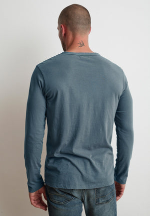 ALVARO COTTON JERSEY HENLEY - Velvet Staging 2.0
