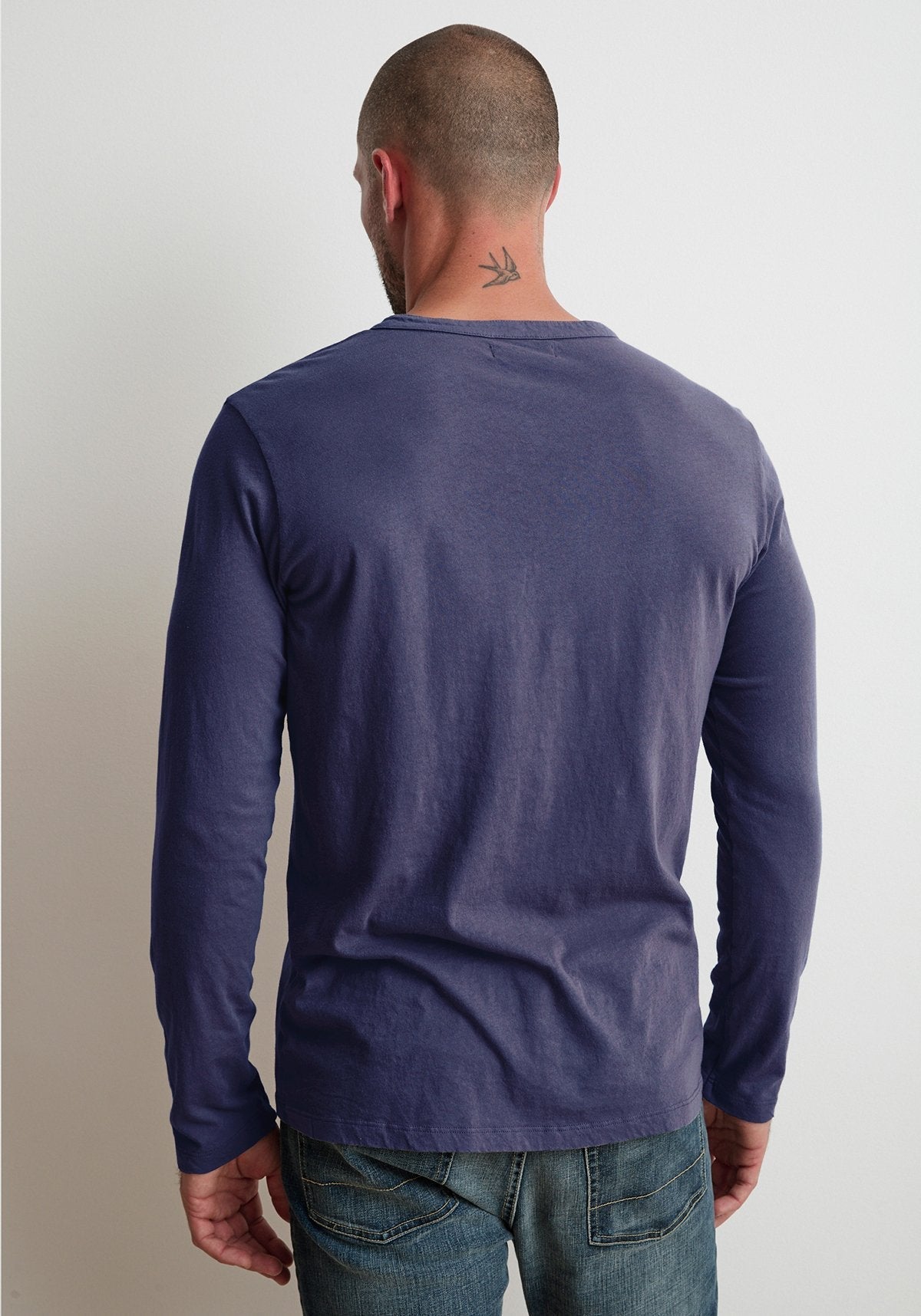 ALVARO COTTON JERSEY HENLEY - Velvet Staging 2.0
