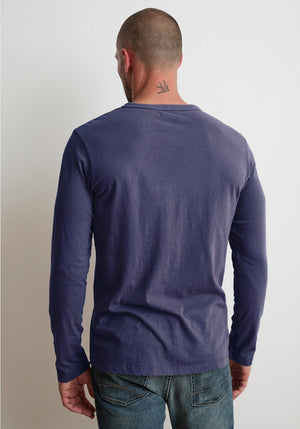 ALVARO COTTON JERSEY HENLEY - Velvet Staging 2.0