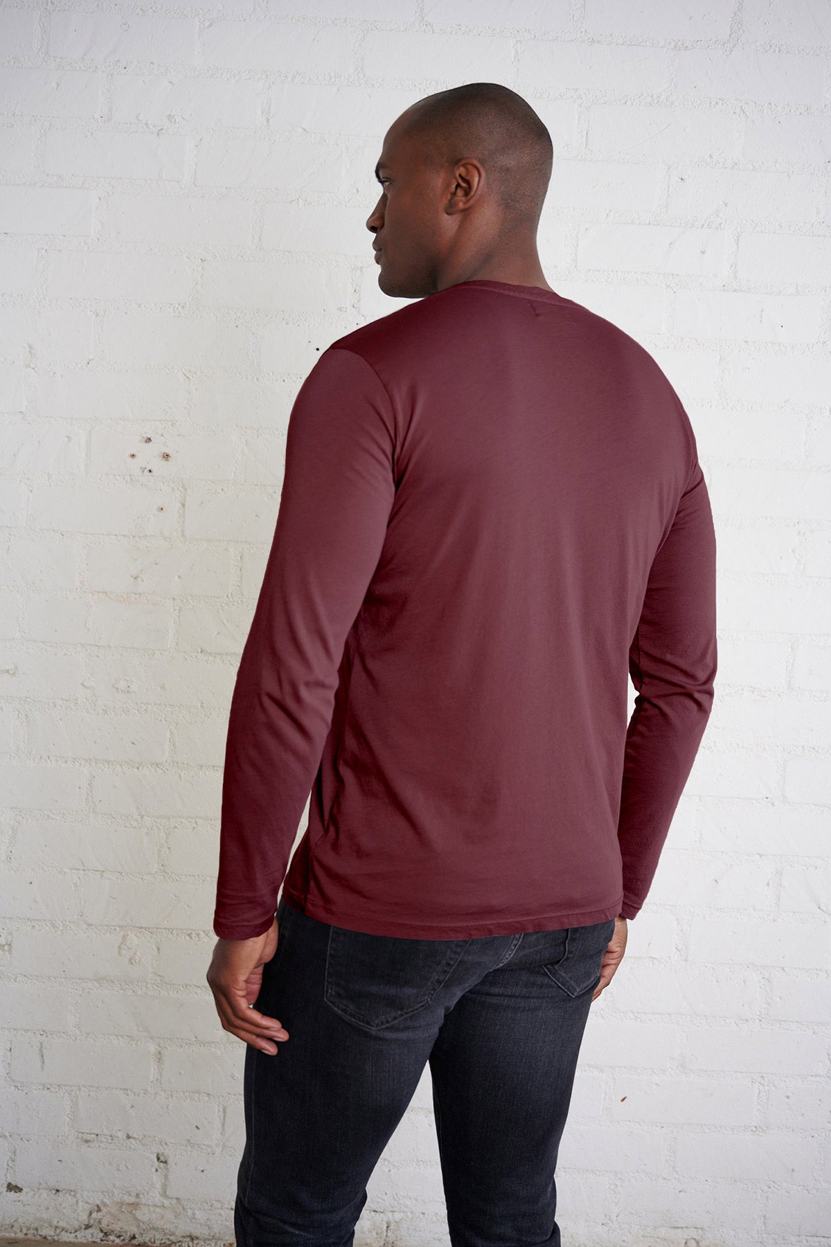 ALVARO COTTON JERSEY HENLEY - Velvet Staging 2.0