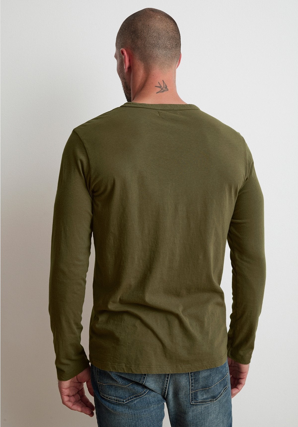 ALVARO COTTON JERSEY HENLEY - Velvet Staging 2.0-26916042473668