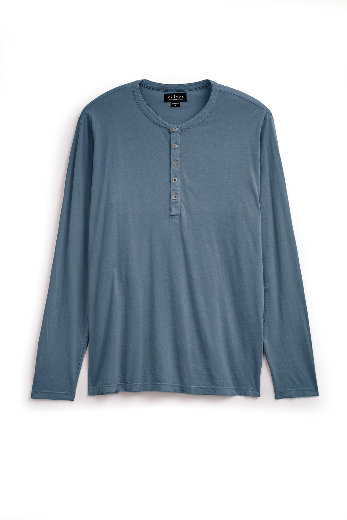   ALVARO COTTON JERSEY HENLEY - Velvet Staging 2.0 