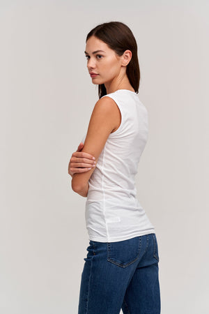 ALYSSA V-NECK TANK - Velvet Staging 2.0