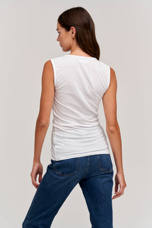 ALYSSA V-NECK TANK - Velvet Staging 2.0