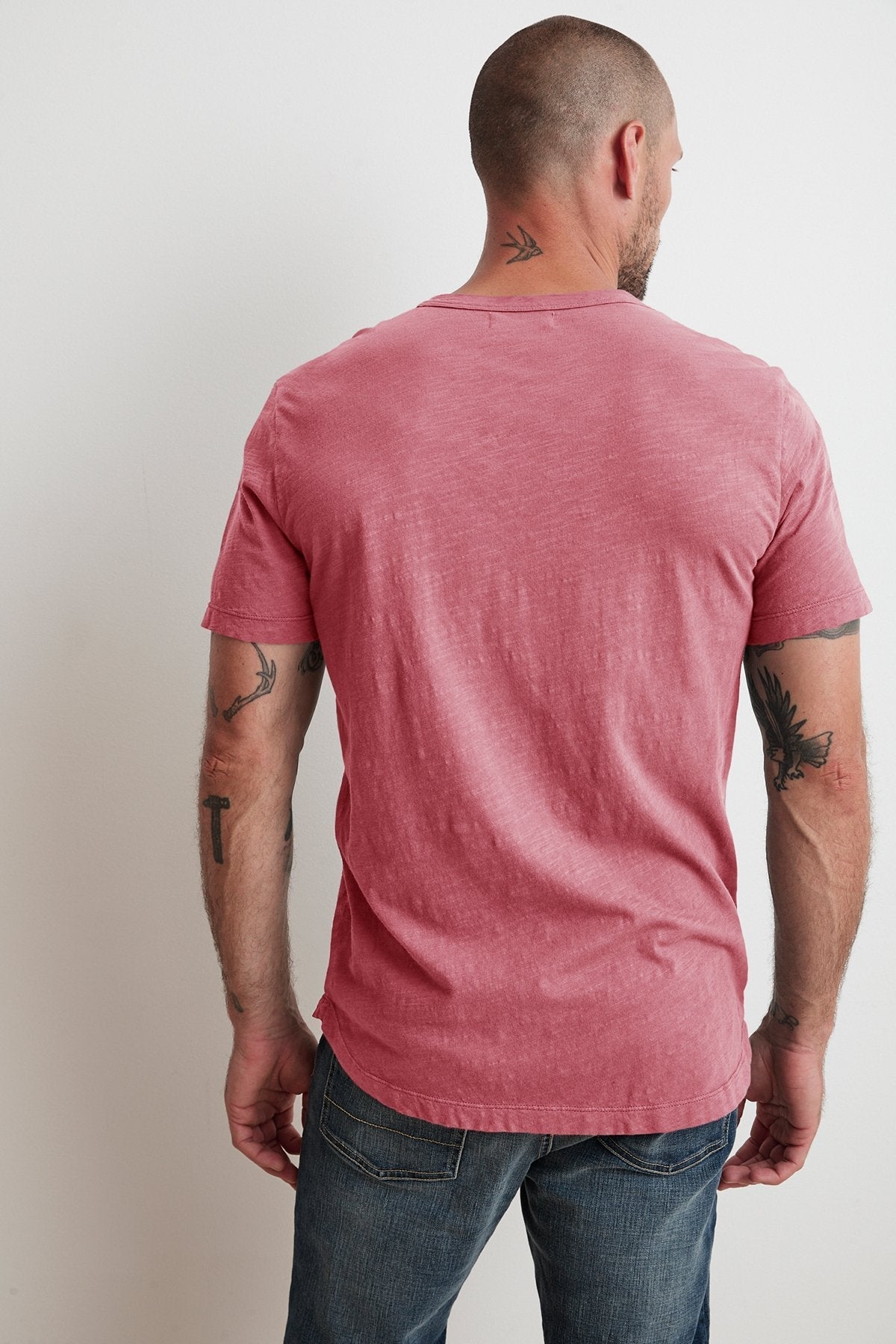 AMARO CREW NECK SLUB TEE - Velvet Staging 2.0-26916038967492