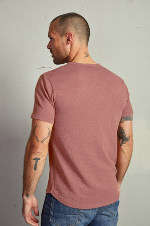 AMARO CREW NECK SLUB TEE - Velvet Staging 2.0