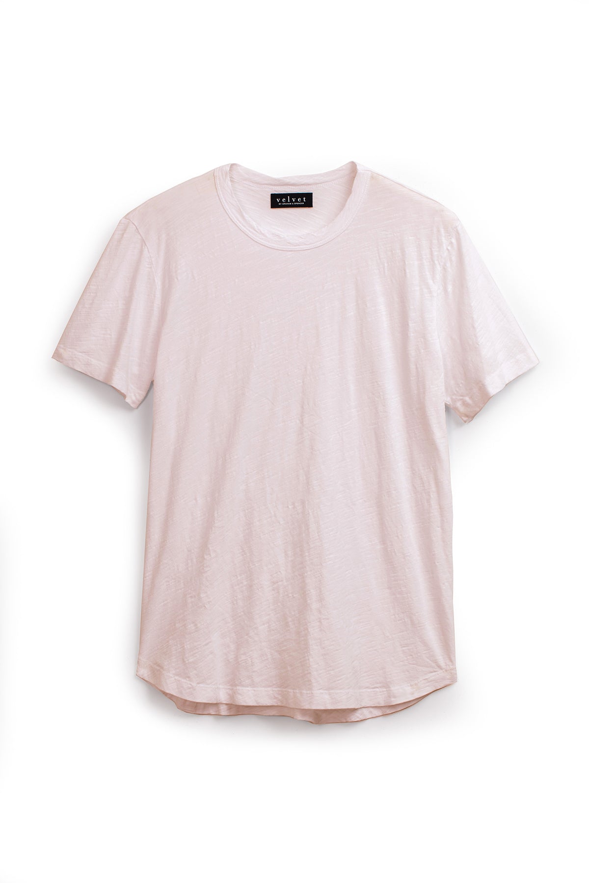 AMARO CREW NECK SLUB TEE - Velvet Staging 2.0