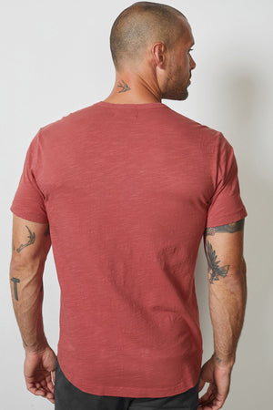 AMARO CREW NECK SLUB TEE - Velvet Staging 2.0
