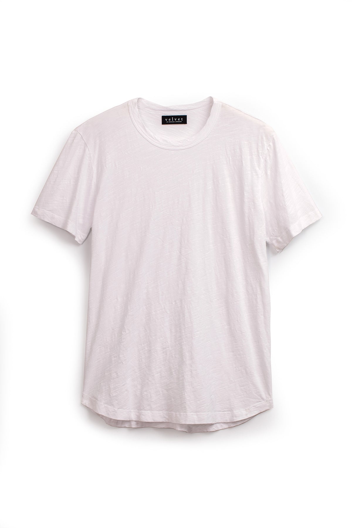 AMARO CREW NECK SLUB TEE - Velvet Staging 2.0
