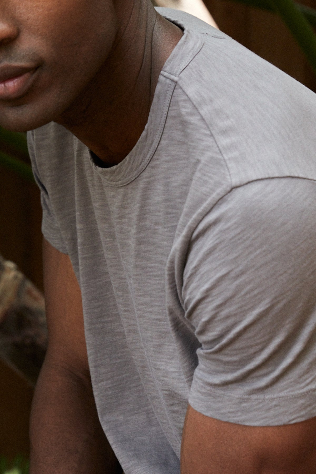 AMARO CREW NECK SLUB TEE - Velvet Staging 2.0-26916048011460