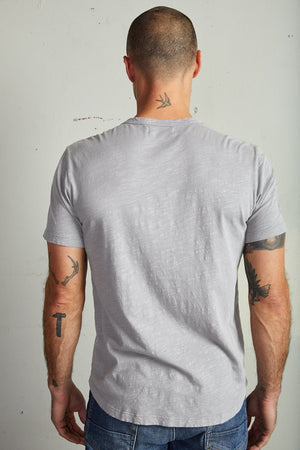 AMARO CREW NECK SLUB TEE - Velvet Staging 2.0