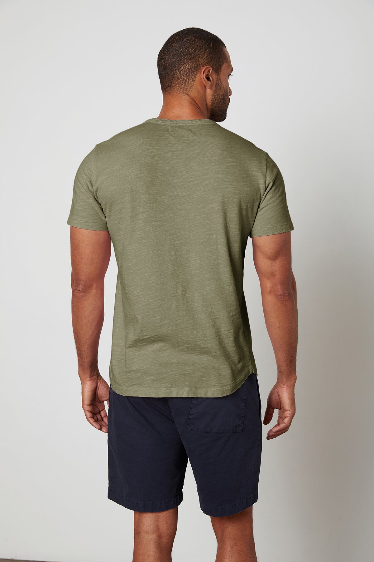 AMARO CREW NECK SLUB TEE - Velvet Staging 2.0-26916056105156