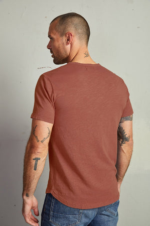 AMARO CREW NECK SLUB TEE - Velvet Staging 2.0