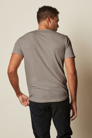 AMARO CREW NECK SLUB TEE - Velvet Staging 2.0