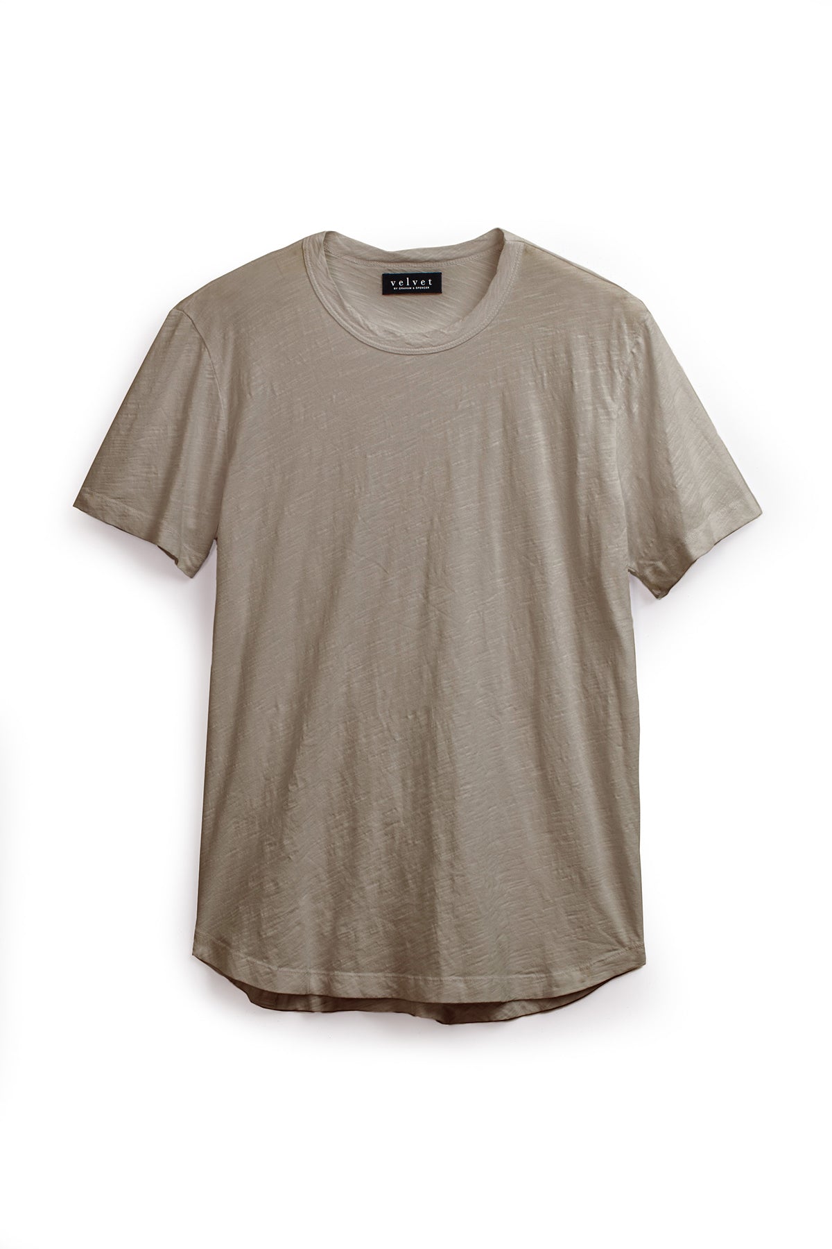 AMARO CREW NECK SLUB TEE - Velvet Staging 2.0-26916047945924