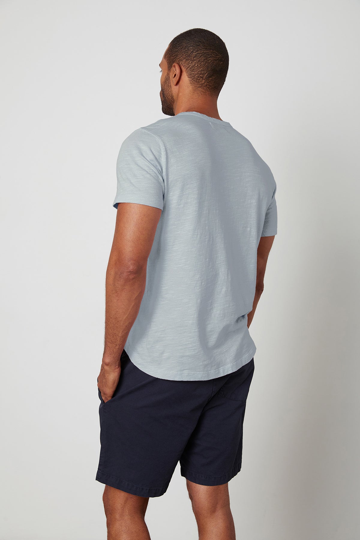 AMARO CREW NECK SLUB TEE - Velvet Staging 2.0-26916047716548