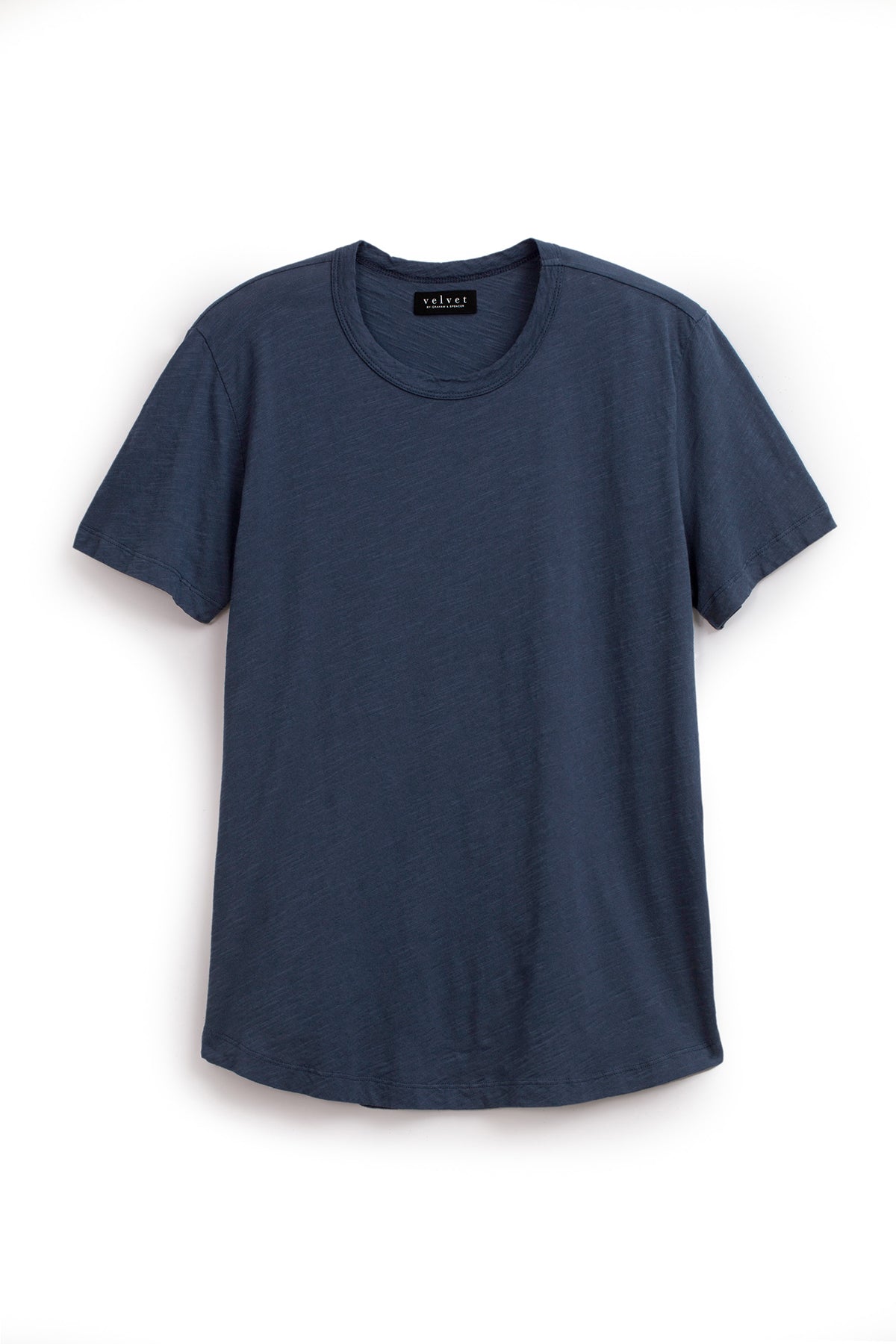 AMARO CREW NECK SLUB TEE - Velvet Staging 2.0
