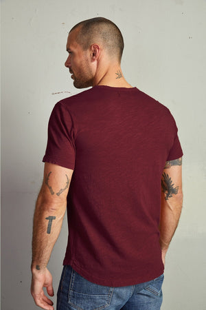 AMARO CREW NECK SLUB TEE - Velvet Staging 2.0