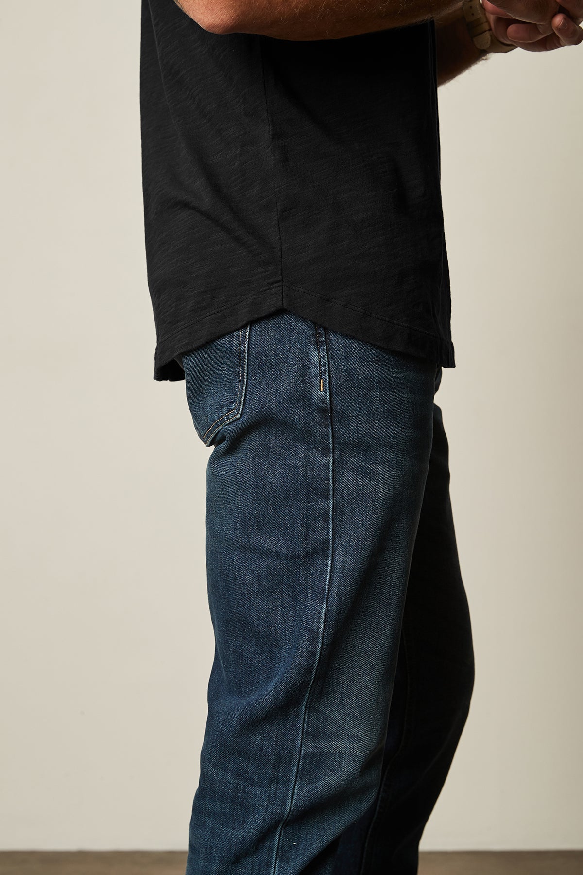 AMARO CREW NECK SLUB TEE - Velvet Staging 2.0-26916048142532