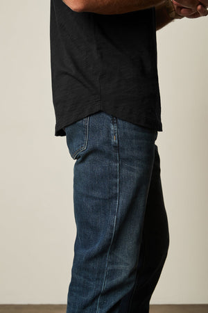 AMARO CREW NECK SLUB TEE - Velvet Staging 2.0