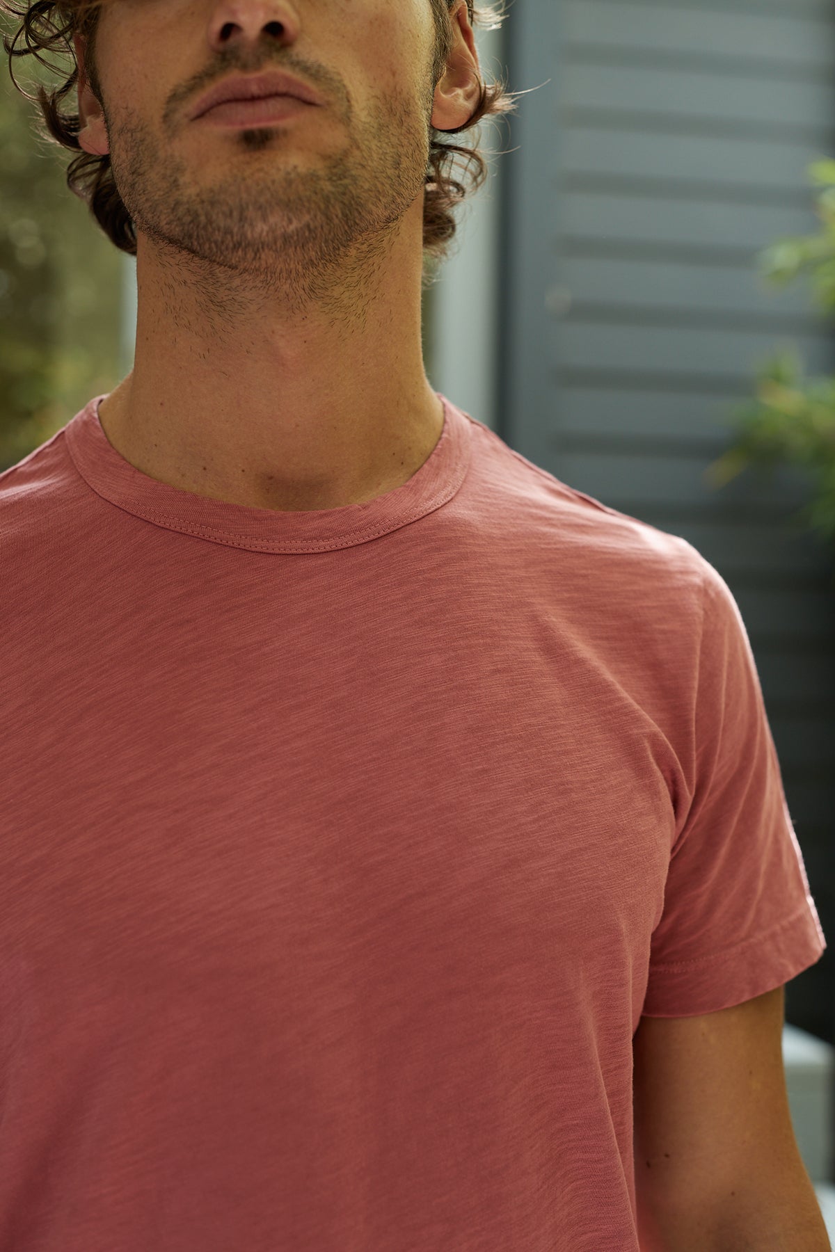 AMARO CREW NECK SLUB TEE - Velvet Staging 2.0