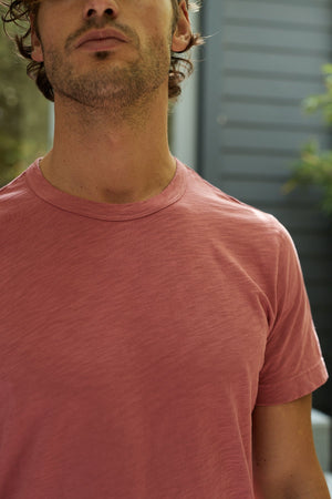 AMARO CREW NECK SLUB TEE - Velvet Staging 2.0