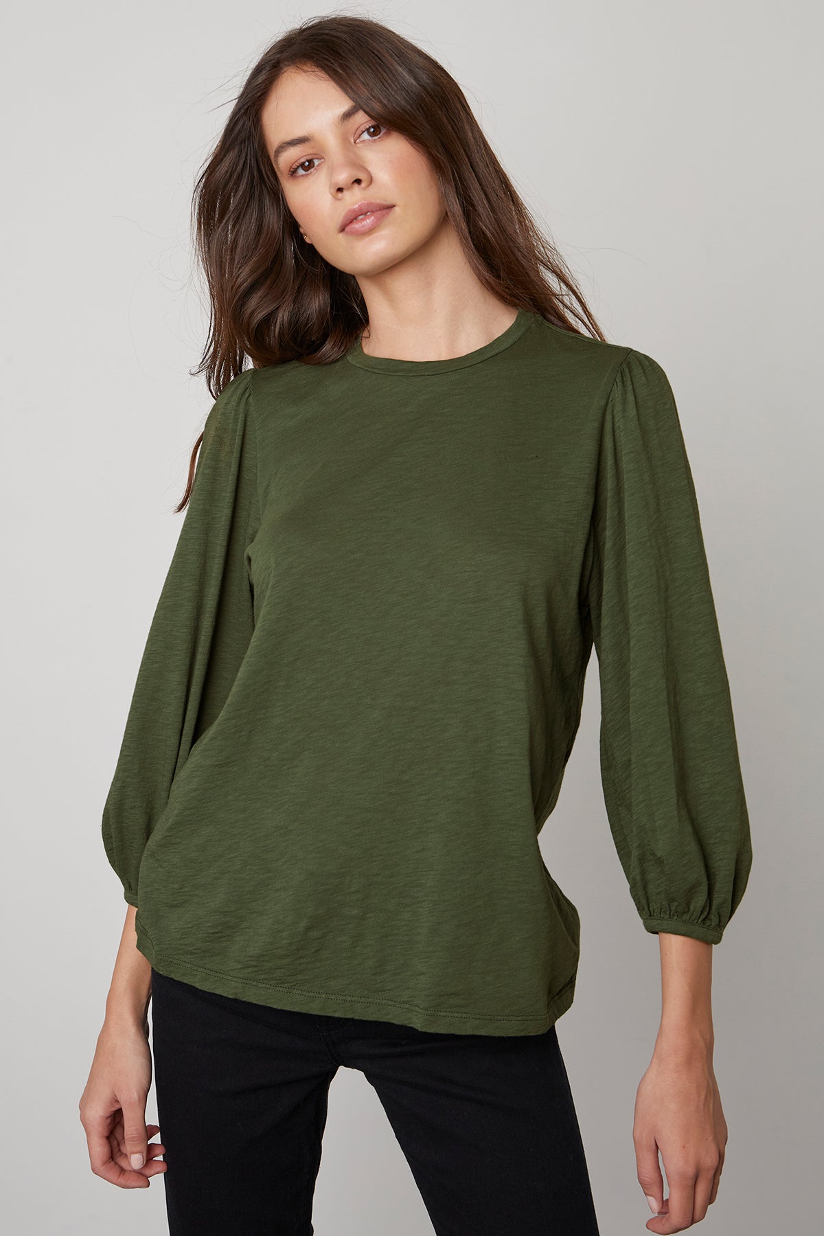 ANETTE PUFF SLEEVE TEE - Velvet Staging 2.0