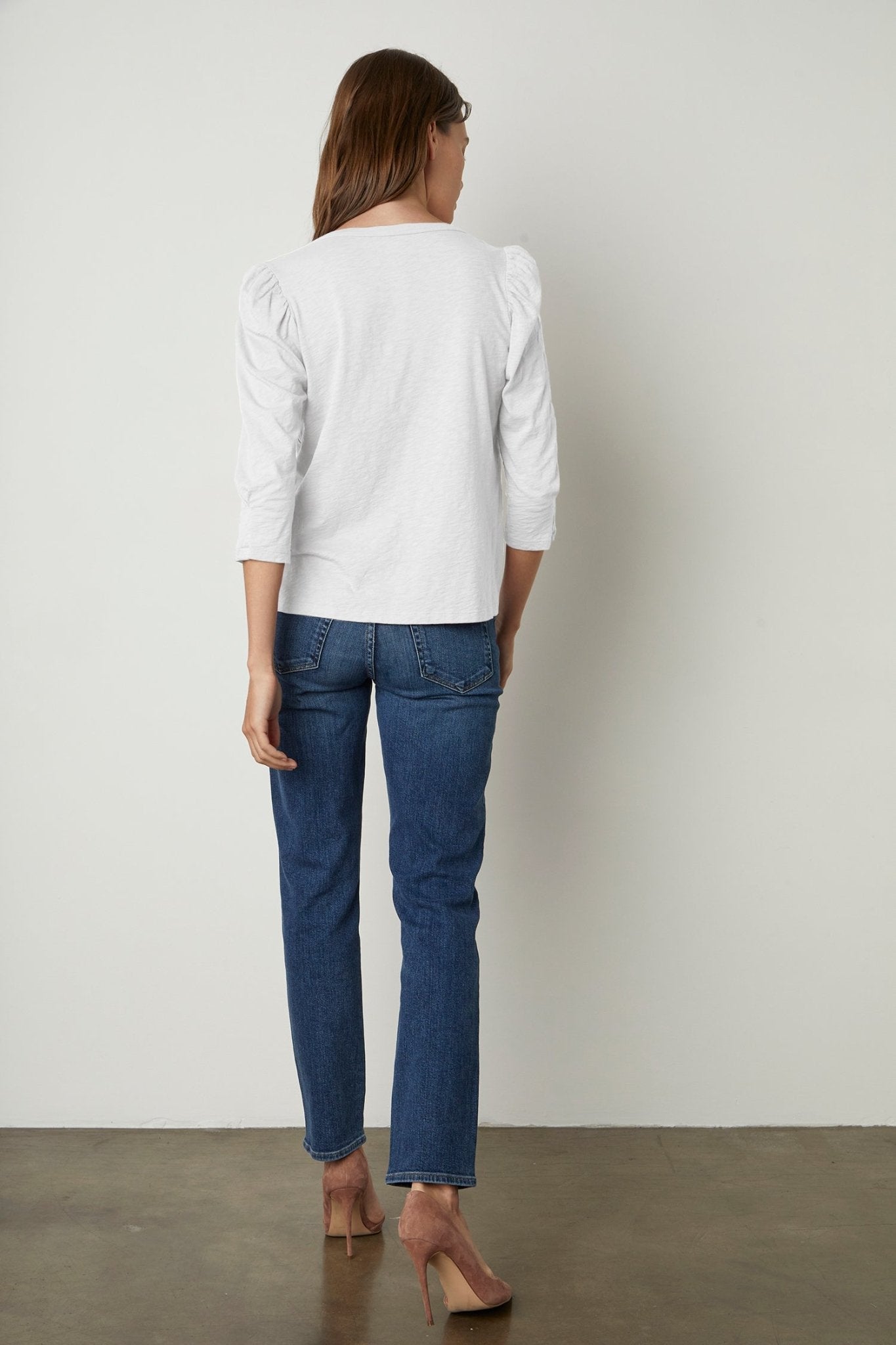 ANGELINA PUFF SLEEVE TEE - Velvet Staging 2.0