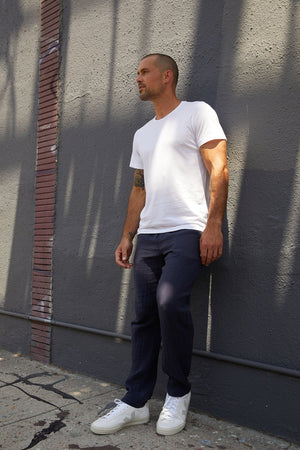 ANGELO CREW NECK GRAPHIC TEE - Velvet Staging 2.0