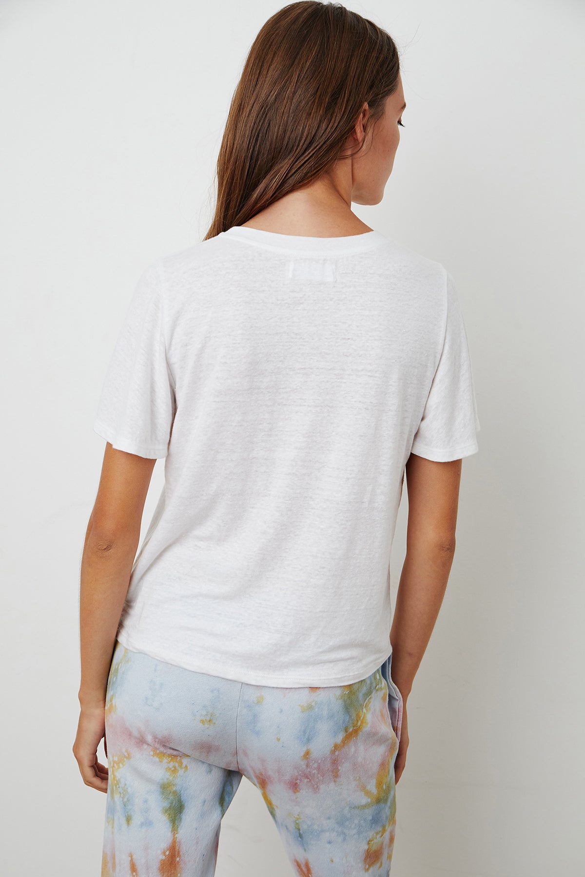 ANNALISE LINEN KNIT TEE - Velvet Staging 2.0