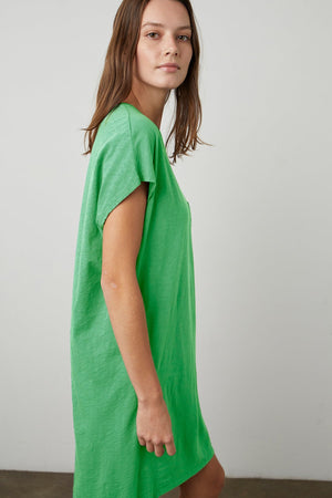 ANNIE COTTON SLUB T-SHIRT DRESS - Velvet Staging 2.0