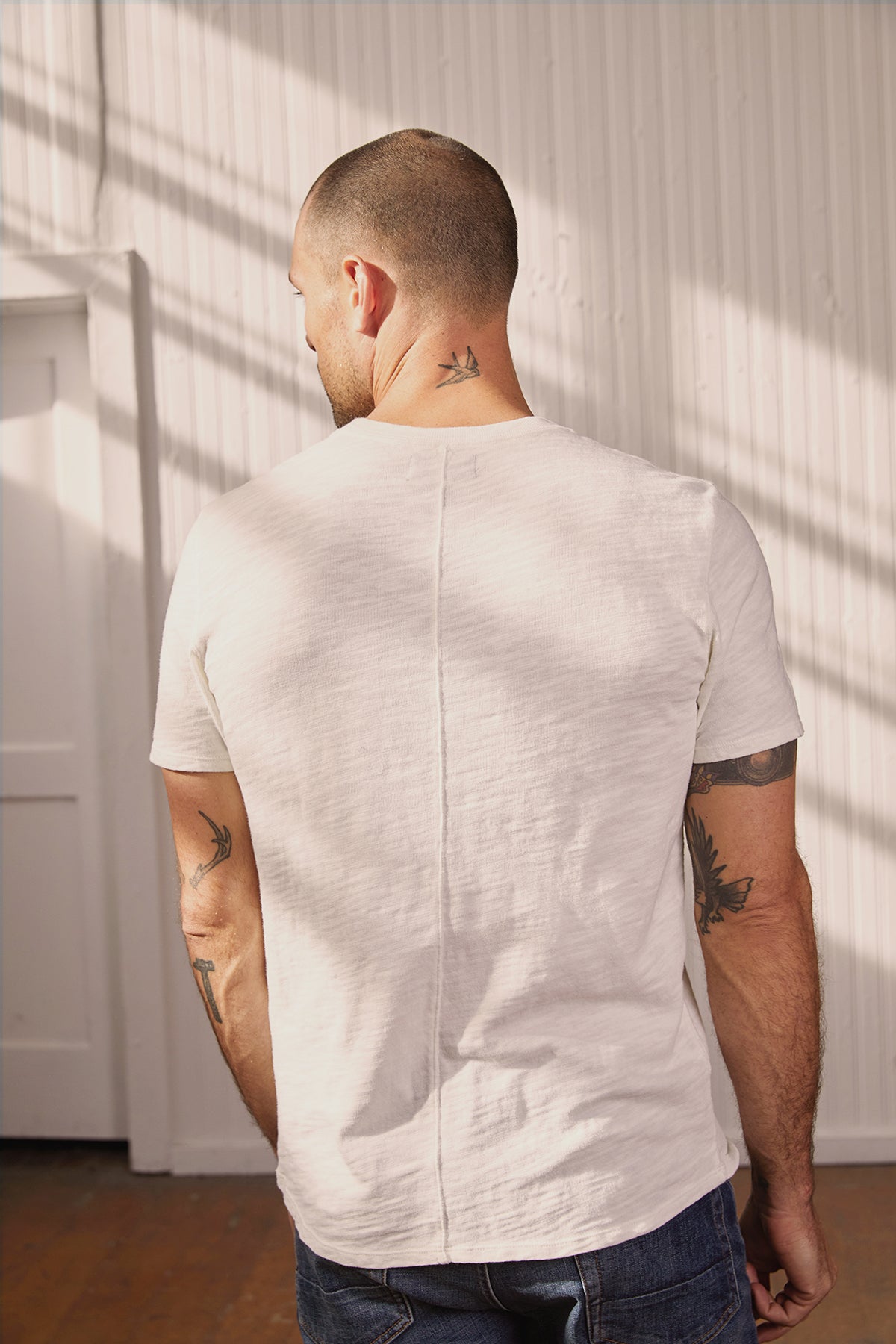 ANTON CREW NECK TEE - Velvet Staging 2.0