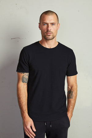ANTON CREW NECK TEE - Velvet Staging 2.0