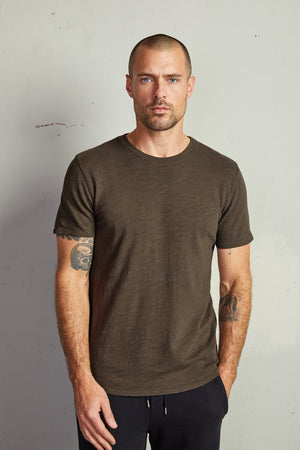 ANTON CREW NECK TEE - Velvet Staging 2.0