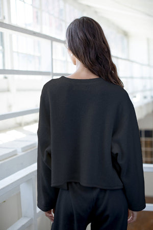 ARISSA CROPPED SWEATSHIRT - Velvet Staging 2.0