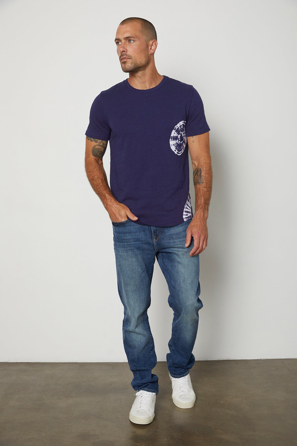 ASHER CREW NECK TEE - Velvet Staging 2.0-26916052992196