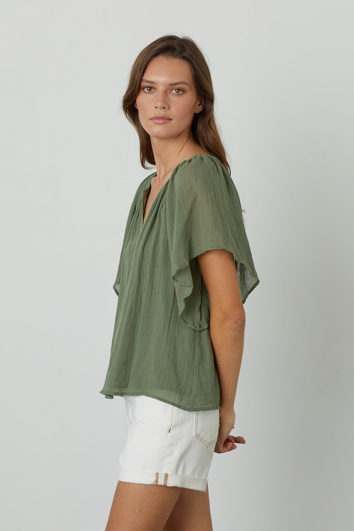 ASHLYN COTTON GAUZE BLOUSE - Velvet Staging 2.0-26916051484868