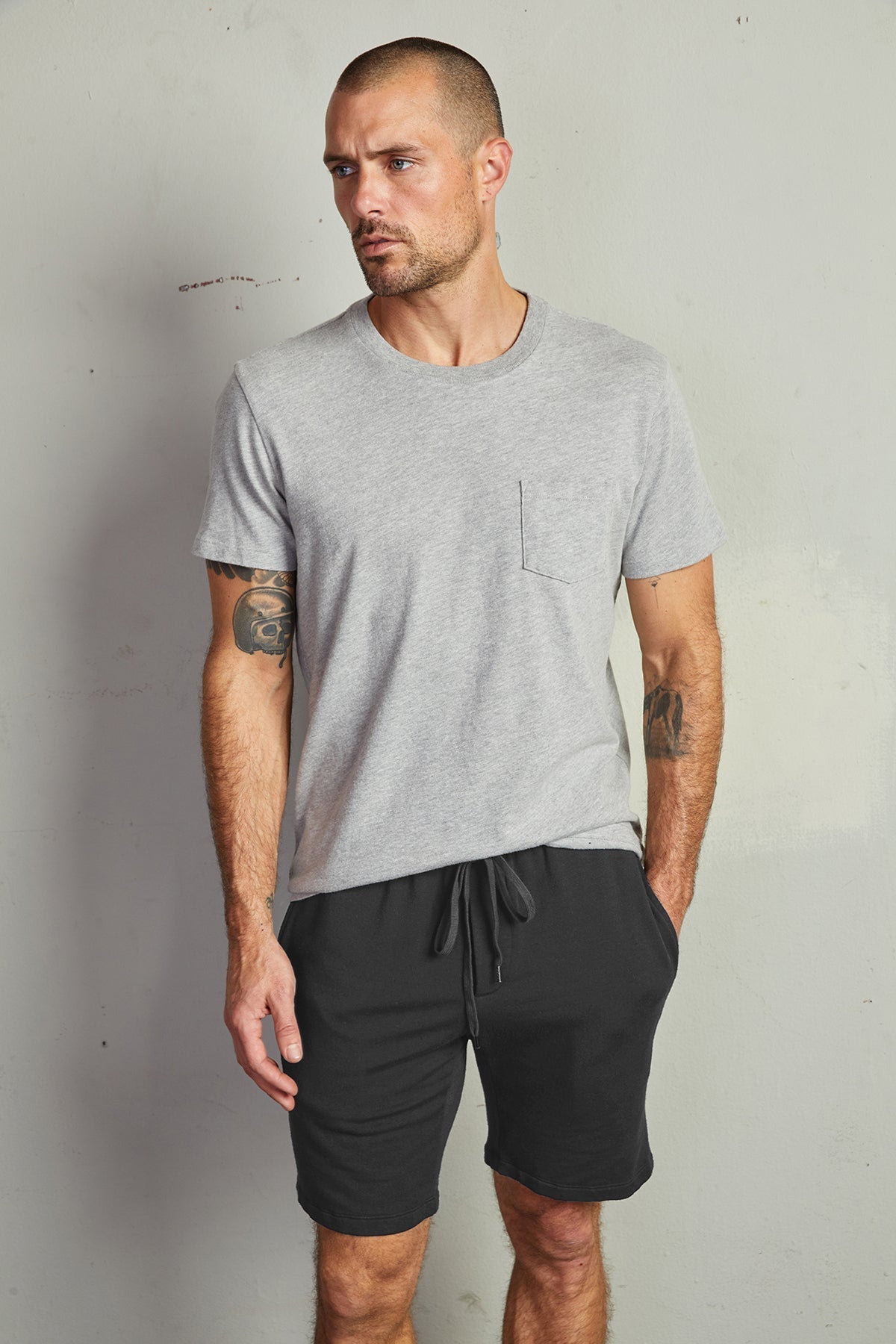 ATLAS LUXE FLEECE DRAWSTRING SHORT - Velvet Staging 2.0