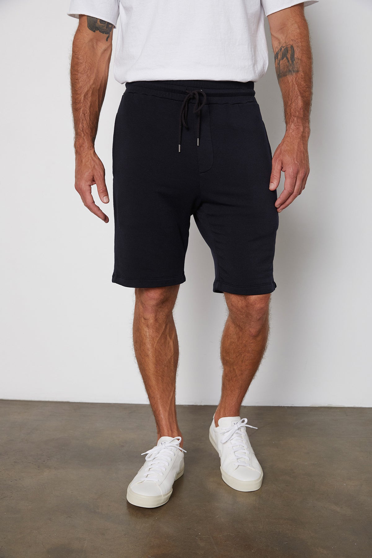 ATLAS LUXE FLEECE DRAWSTRING SHORT - Velvet Staging 2.0-26916054958276