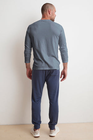 AUSTIN SUEDED JERSEY LONG SLEEVE TEE - Velvet Staging 2.0